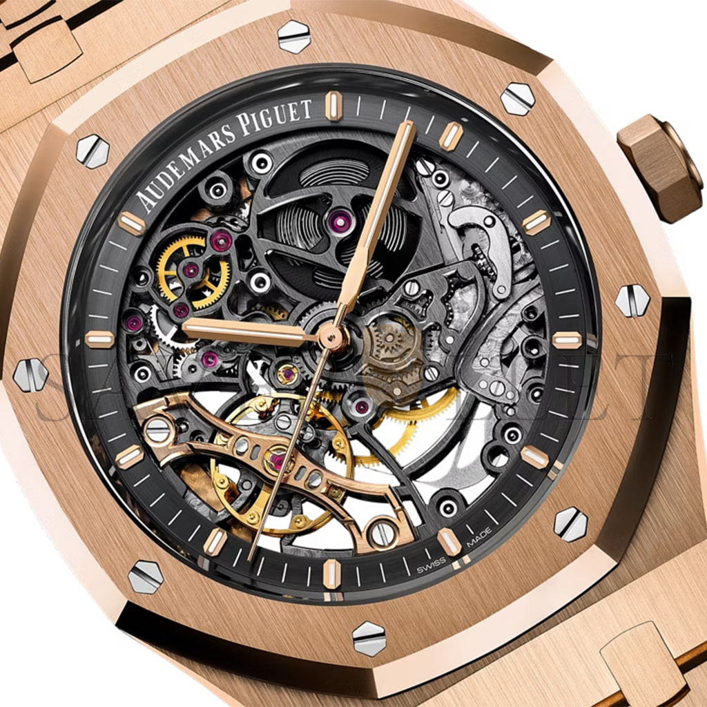 audemars P*g*et royal oak double balance wheel openworked 15407or.oo.1220or.01